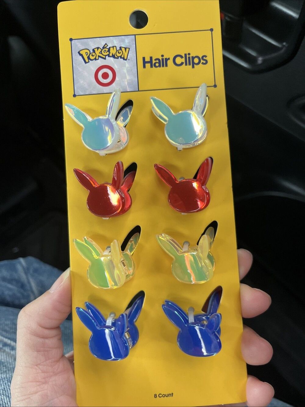 Target x Pokémon Hair Clips Pikachu 8pc Limited Edition Exclusive